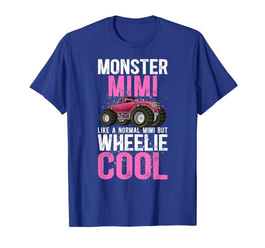 Monster Mimi Wheelie Cool Monster Truck Mimi Grandma T-Shirt