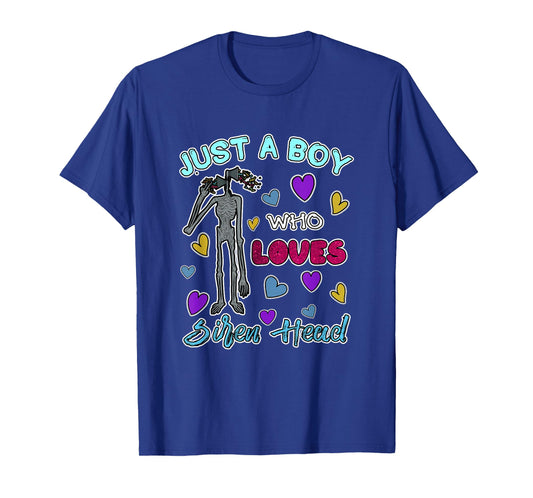 Cryptkins Just a Boy who Loves Siren Head T-Shirt