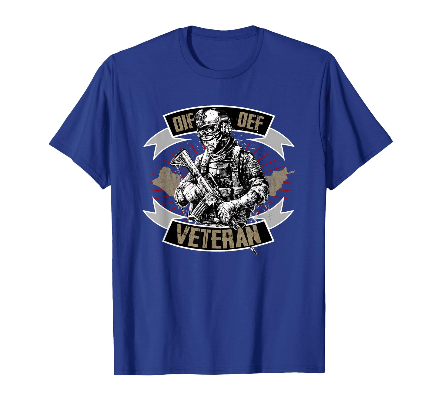 Veteran OIF OEF Proud Military Service Quote T-Shirt