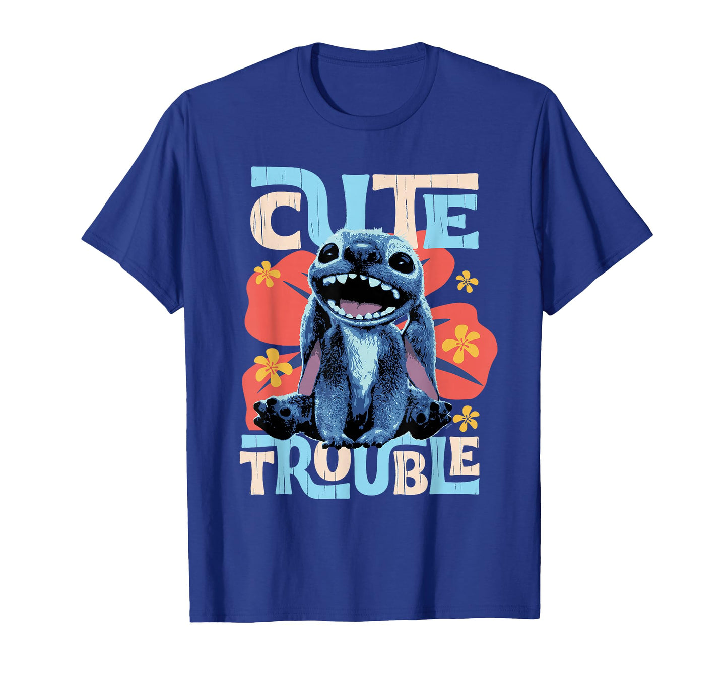 Disney Lilo & Stitch Live-Action Movie Cute Trouble Stitch T-Shirt