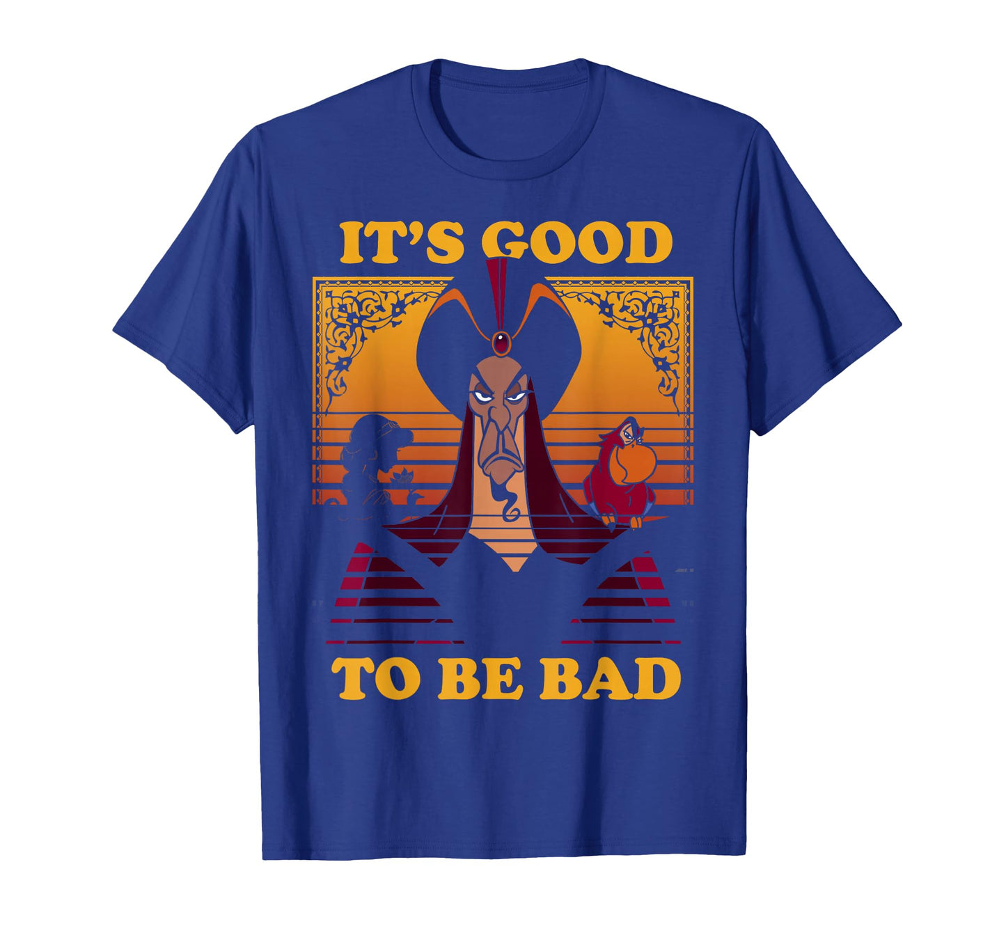 Disney Aladdin Jafar Good to Be Bad Dusk Colors T-Shirt T-Shirt