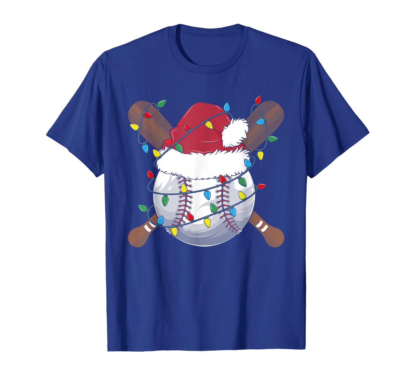 Funny Baseball Christmas Matching Family Pajamas Xmas T-Shirt