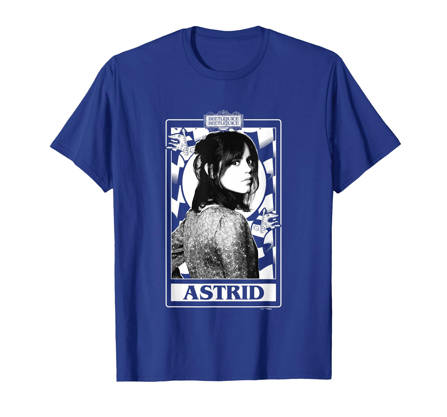 Beetlejuice Beetlejuice Astrid Deetz Tarot Card Vintage T-Shirt