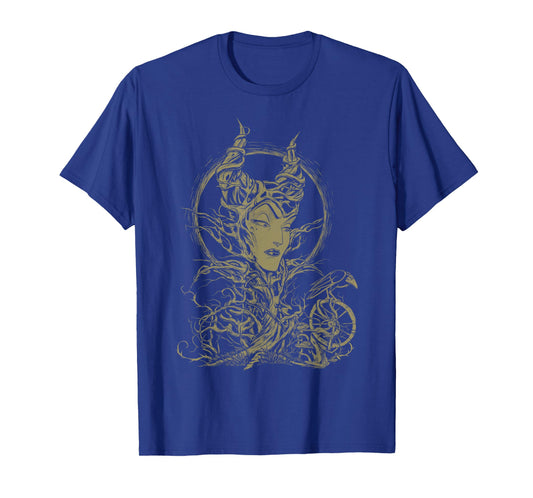 Disney Sleeping Beauty Maleficent Crow Branches T-Shirt T-Shirt