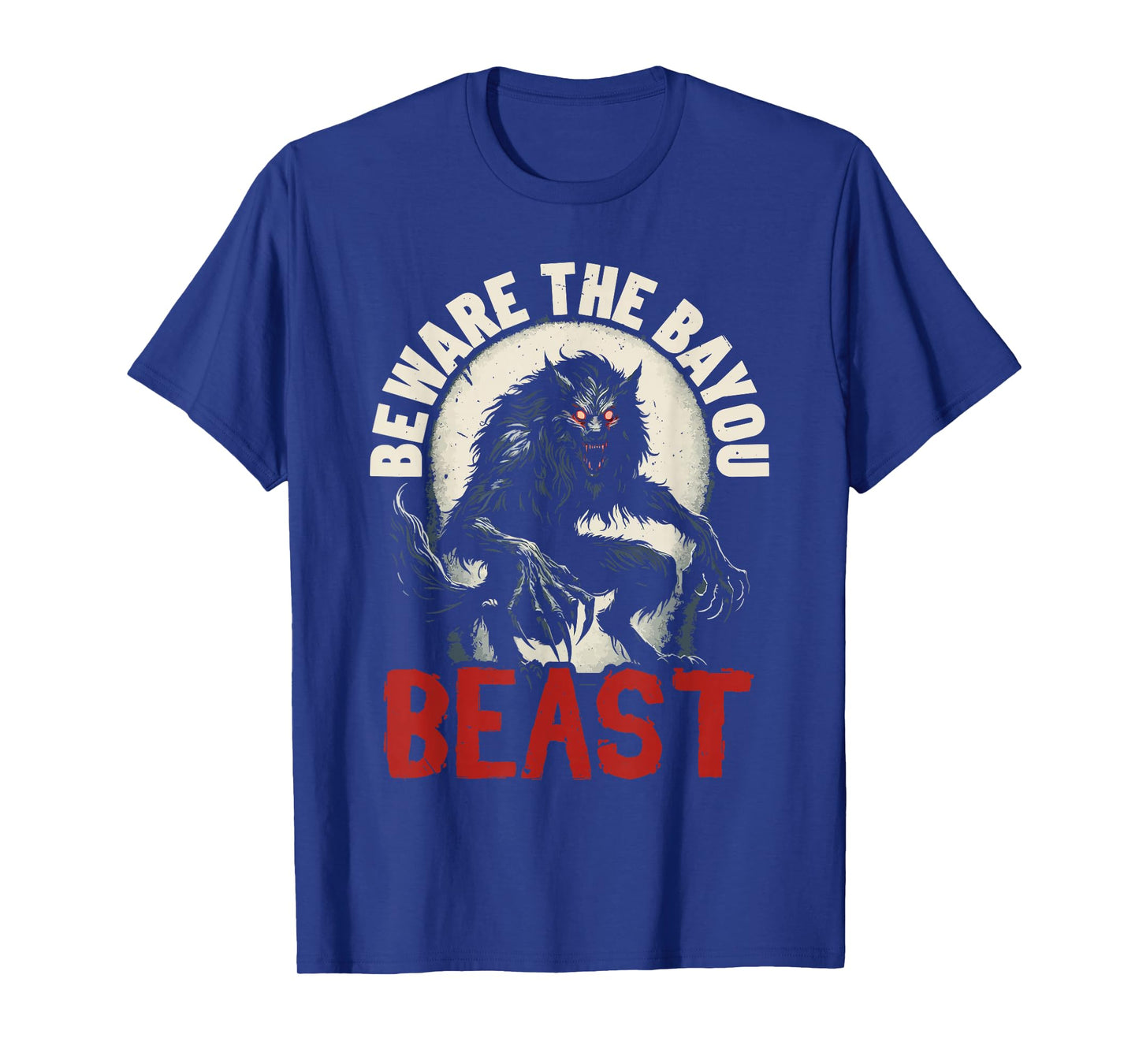 Rougarou Louisiana Mythical Creature Swamp French Folklore T-Shirt