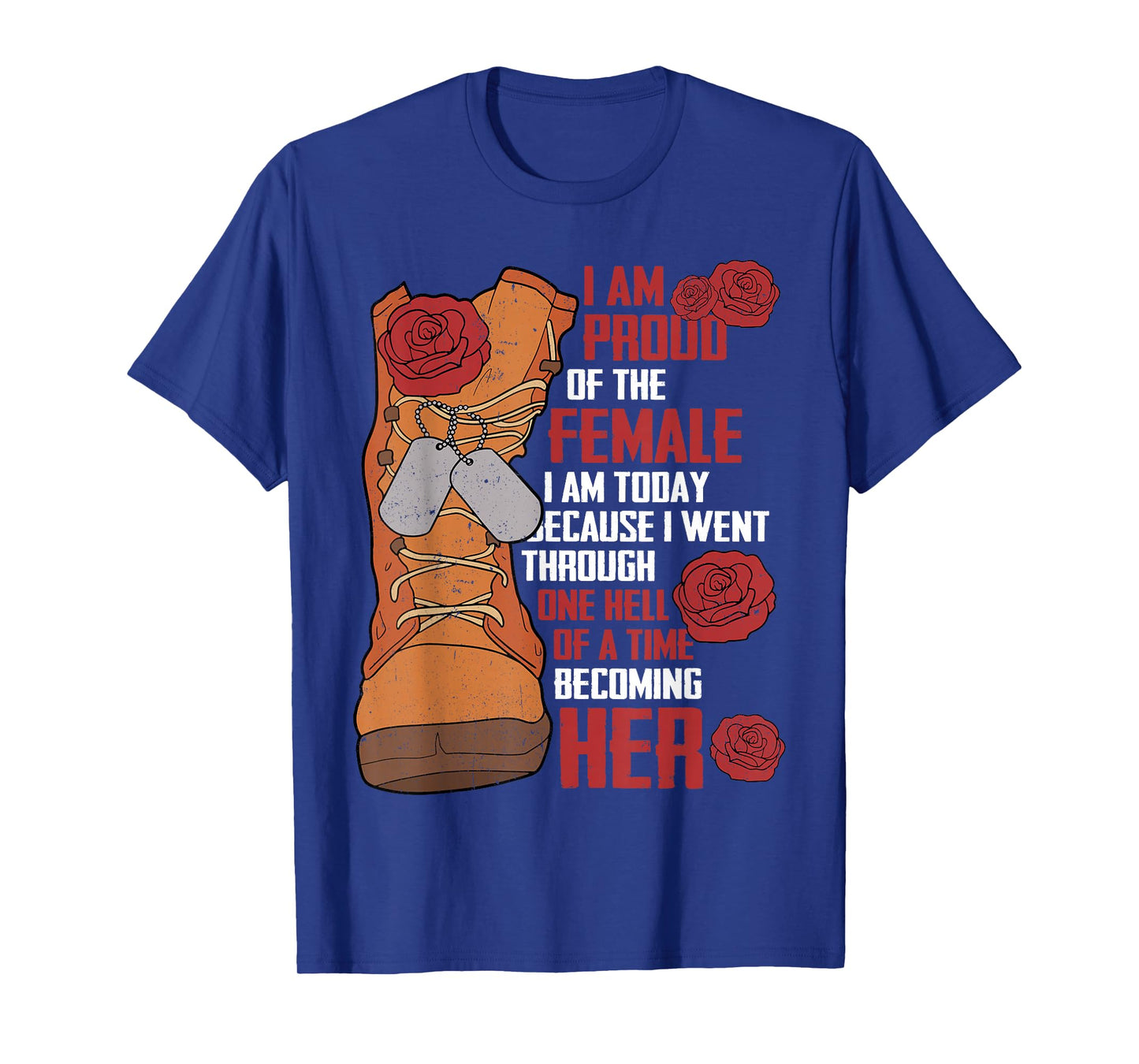Patriotic Veteran Women Army Retired Retirement Military T-Shirt