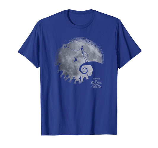 Disney The Nightmare Before Christmas Jack Big Moon T-Shirt