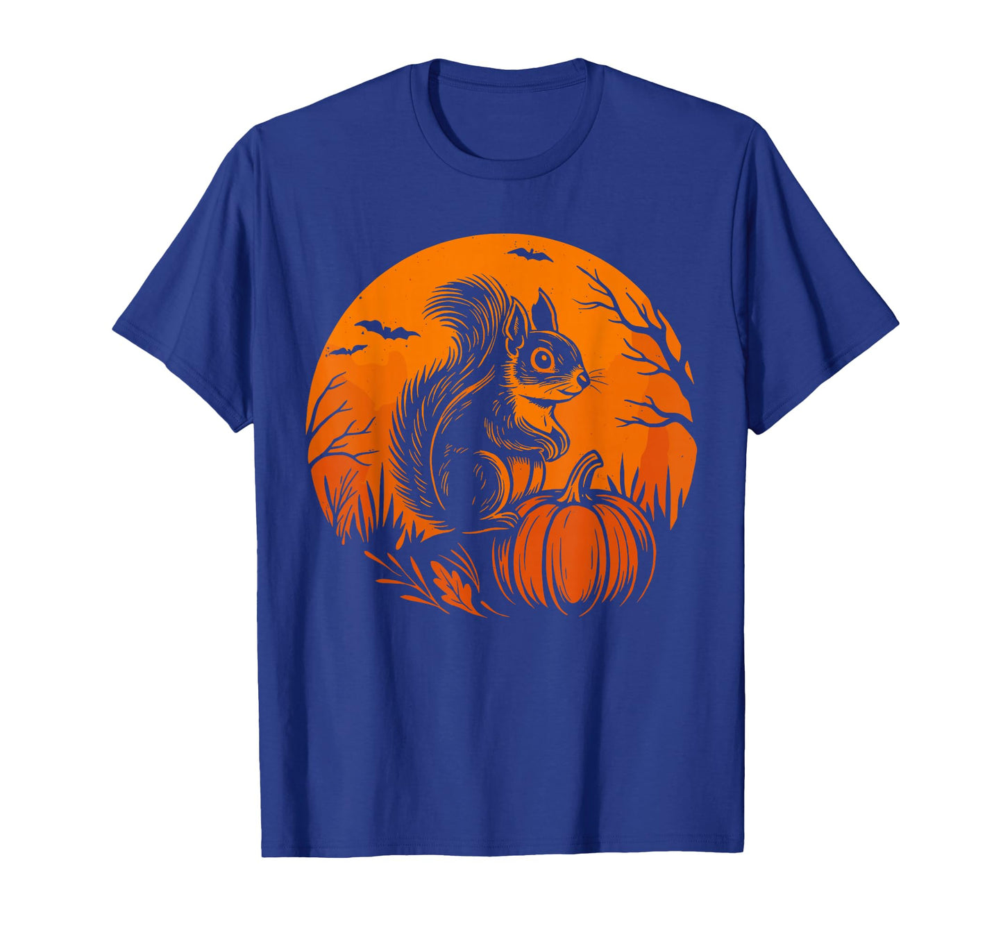Womens & Mens Squirrel, Halloween Squirrel Ghost Pumpkin T-Shirt