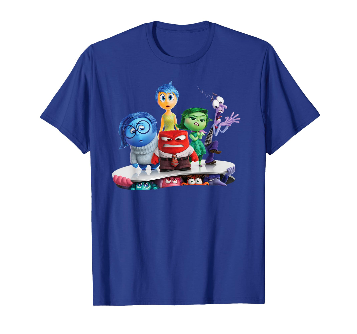 Disney Pixar Inside Out 2 Emotional Group Movie Poster T-Shirt