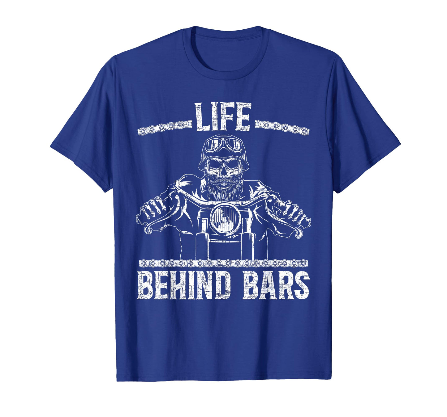 Life Behind Bars Biker Motorcycle T-Shirt