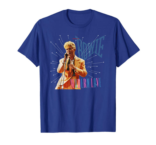 David Bowie Modern Love Photo by Denis O’Regan T-Shirt