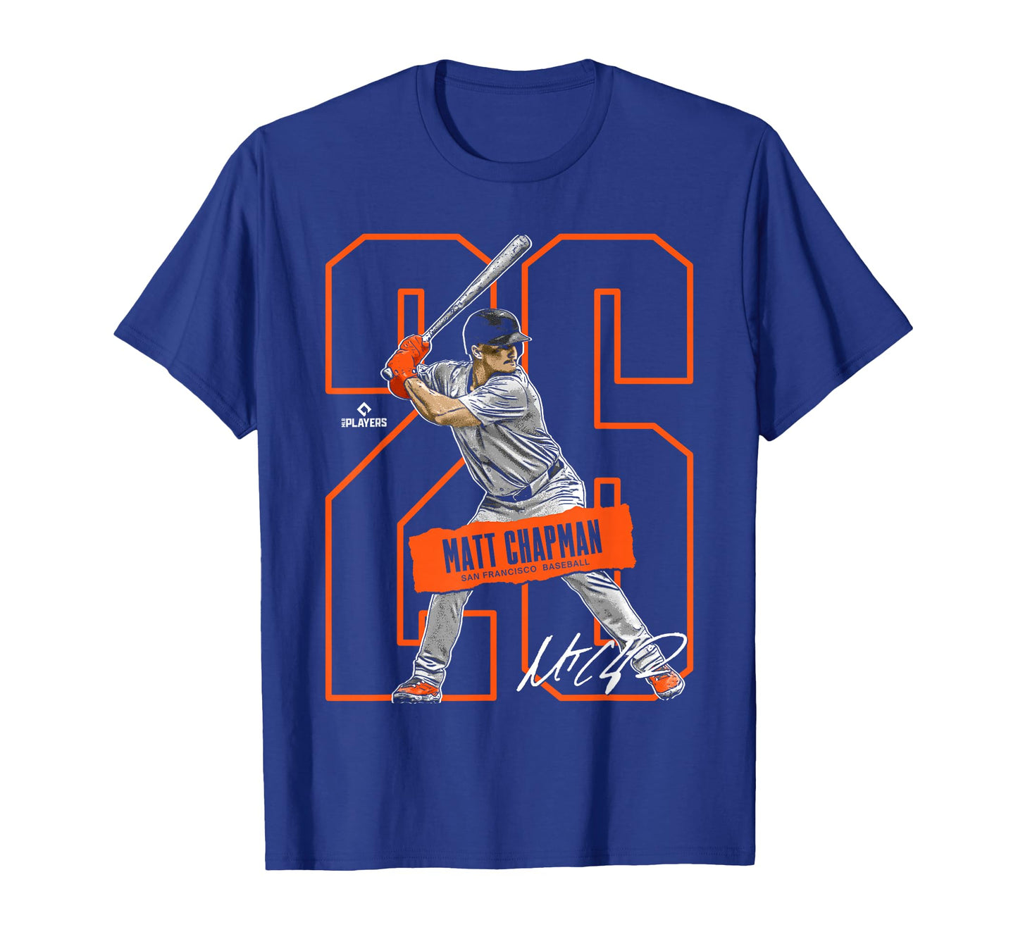 Matt Chapman | San Francisco Baseball Players | MLBMAT302N T-Shirt