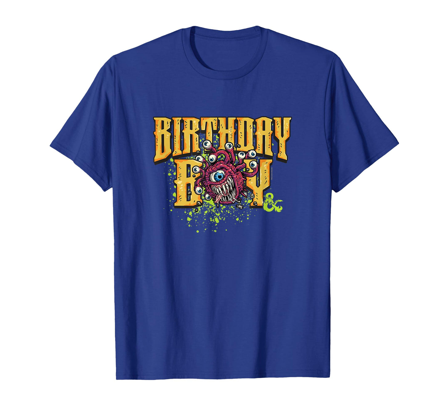 Dungeons & Dragons Birthday Boy Beholder Lawful Evil Icon T-Shirt