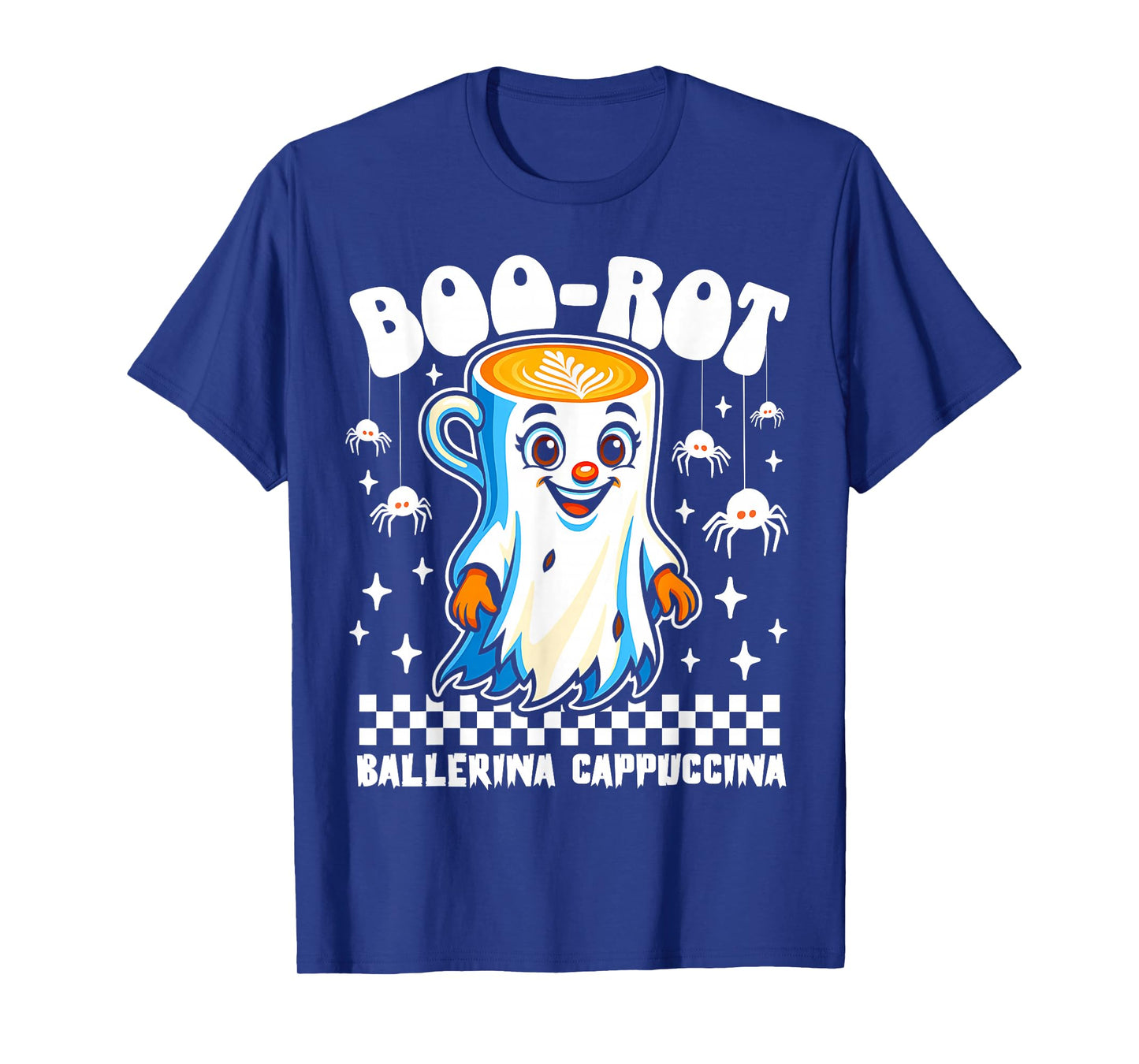 Ballerina Cappuccina Halloween Spooky Ghost Italian Brainrot T-Shirt