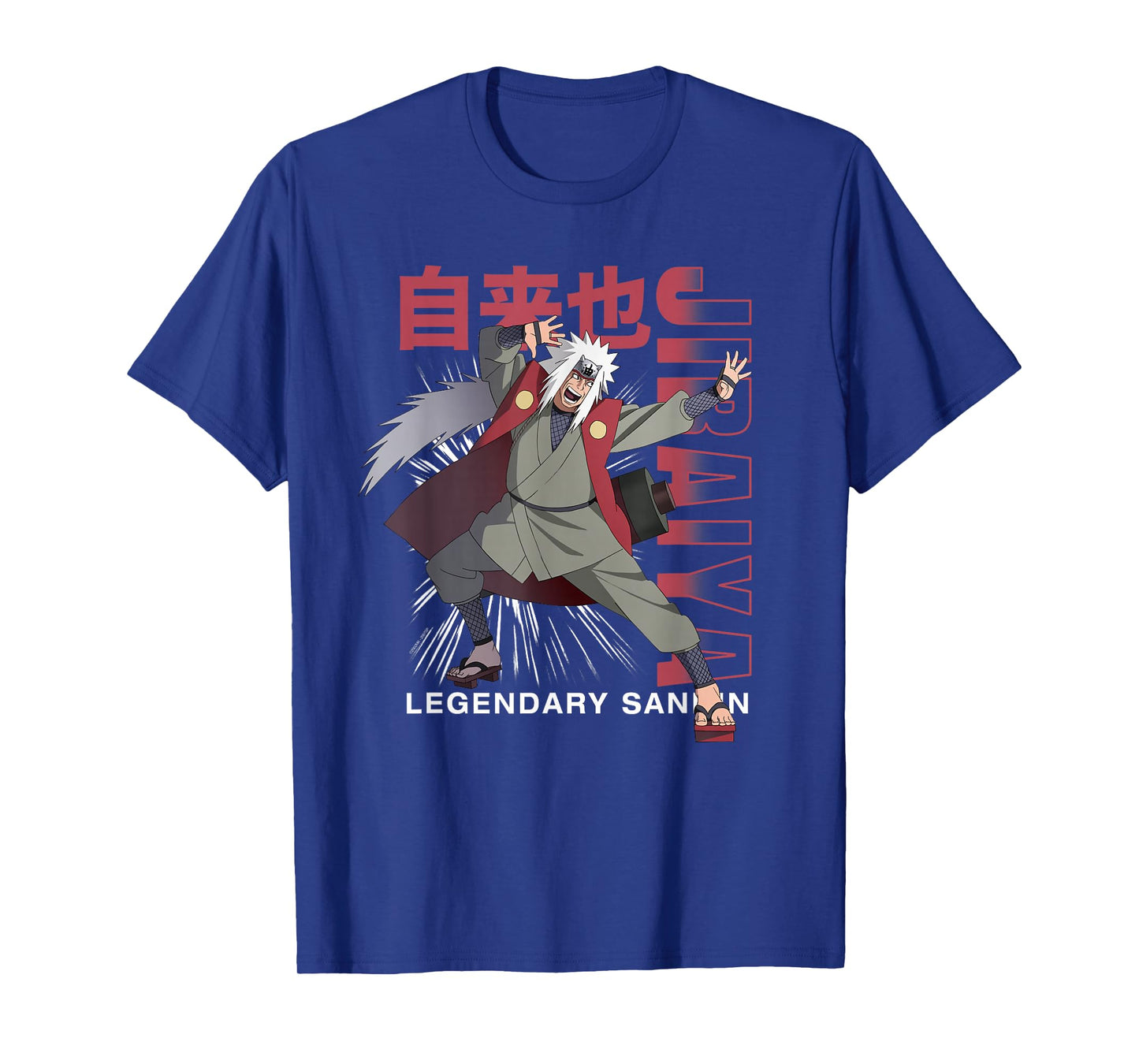 Naruto Shippuden Jiraiya Legendary Sannin Anime T-Shirt