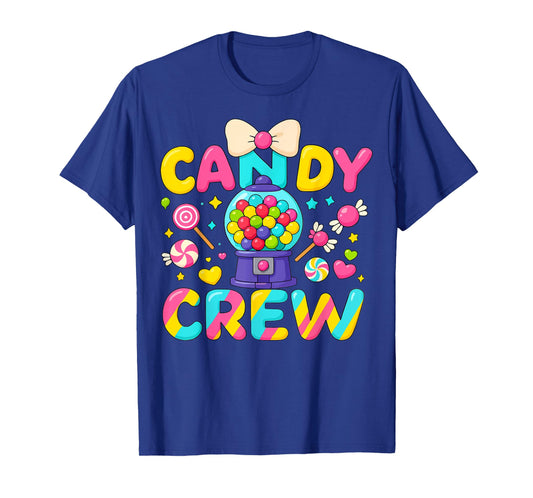 Candy Crew Candy Costume Women Candy Land Kids Sweetie T-Shirt