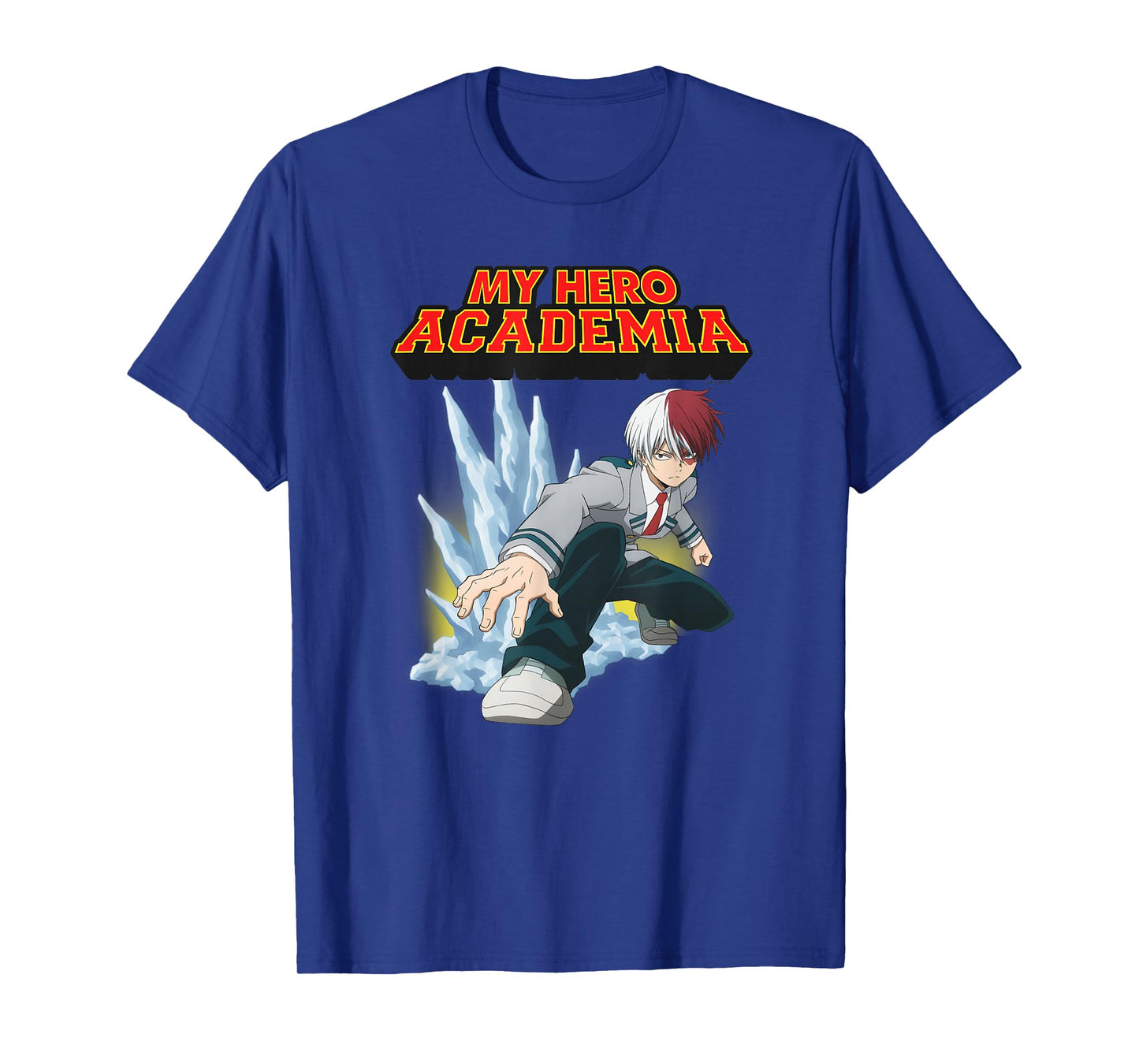 My Hero Academia Shoto Todoroki Half-Cold Half-Hot T-Shirt