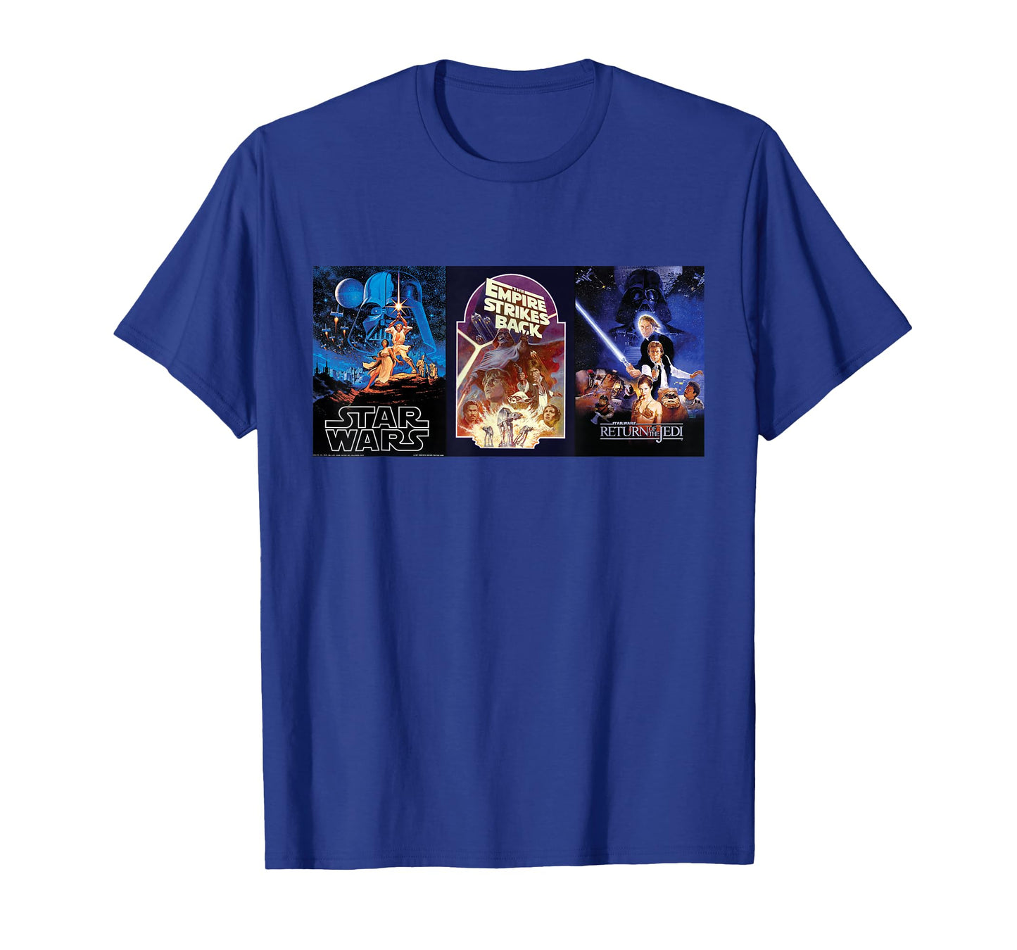 Star Wars Original Trilogy Retro Movie Poster T-Shirt