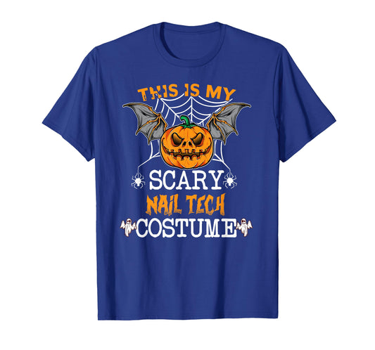 This Is My Scary Nail Tech Costume Halloween Party T-Shirt