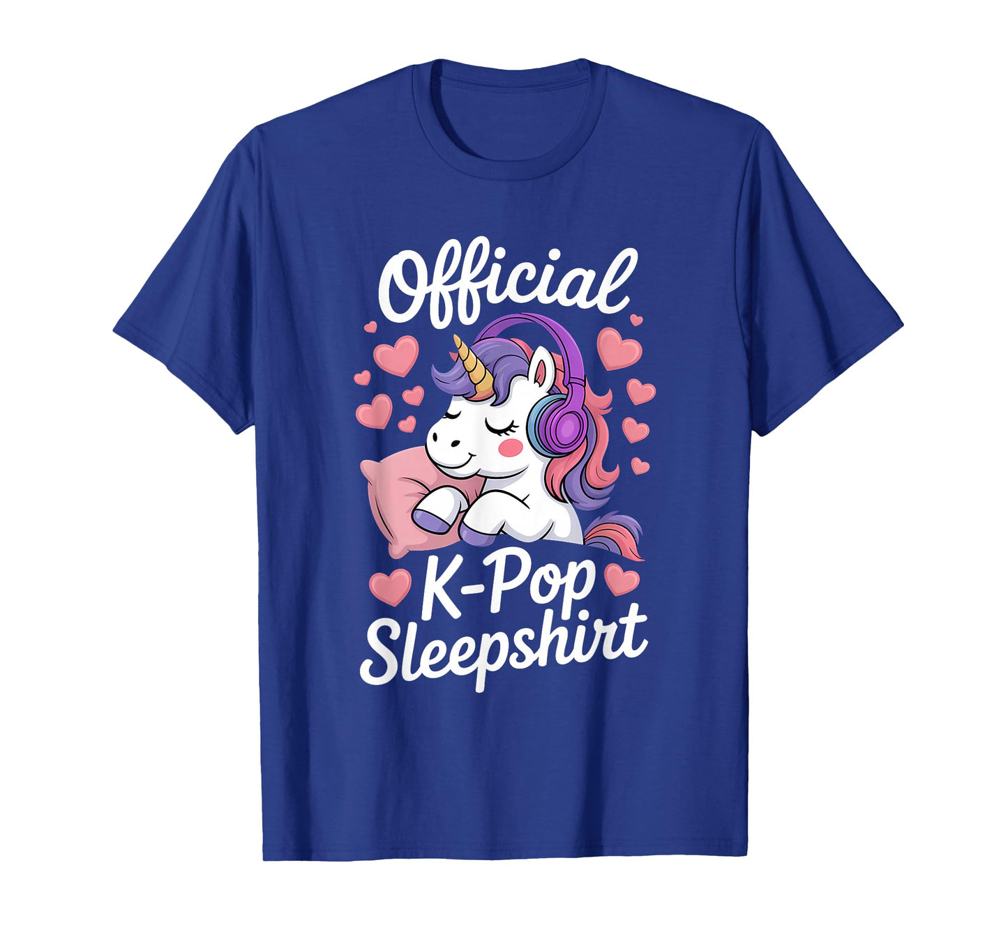 K-Pop Unicorn Official K-Pop Sleep T-Shirt
