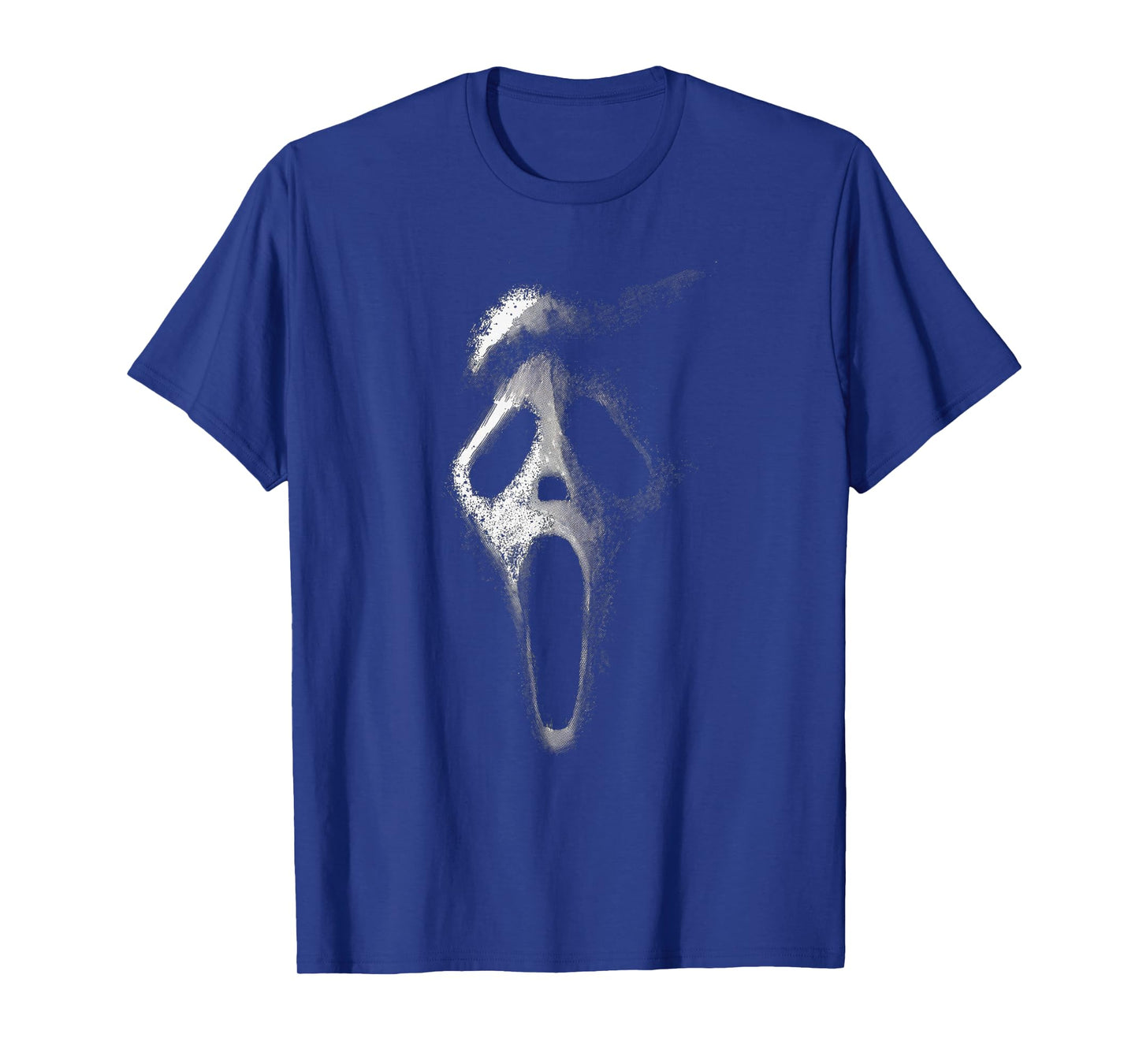 Vintage 90s Faded Ghost Halloween Spooky Y2k Screaming Ghost T-Shirt
