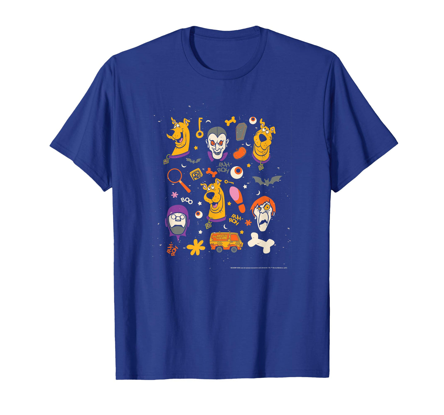 Scooby-Doo Halloween Monster Icons T-Shirt