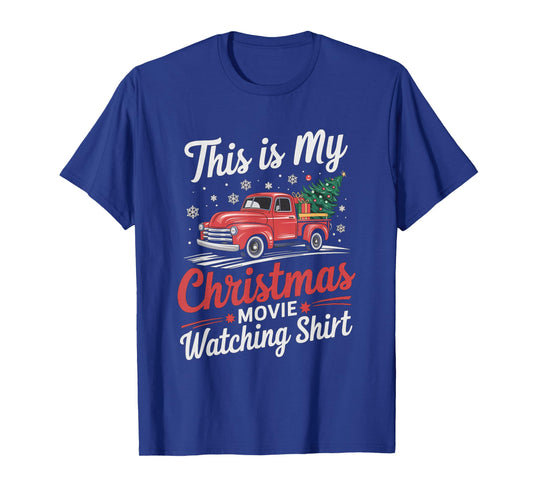 This Is My Christmas Movie Watching T-Shirt