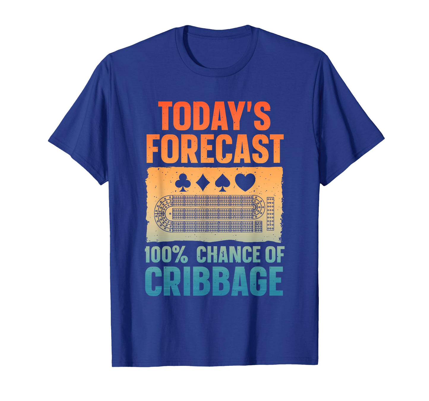 Funny Cribbage Design for Men Women Kids Card Game Cribbage T-Shirt
