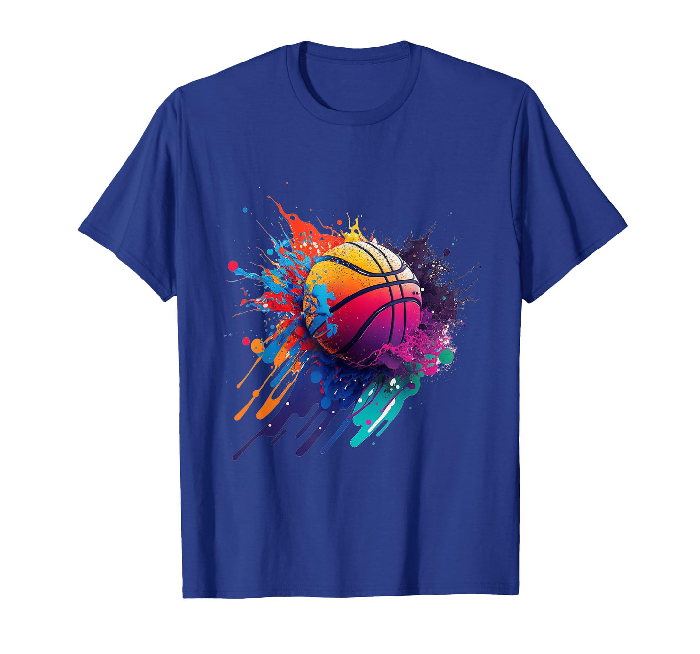 Basketball Splash Baller Team Player Basketball Player T-Shirt