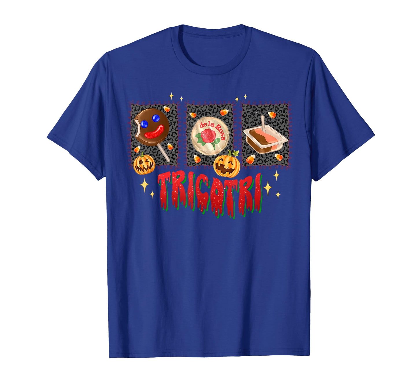Tricotri Trick Or Treat Mexican Dia De Los Muertos Candy T-Shirt