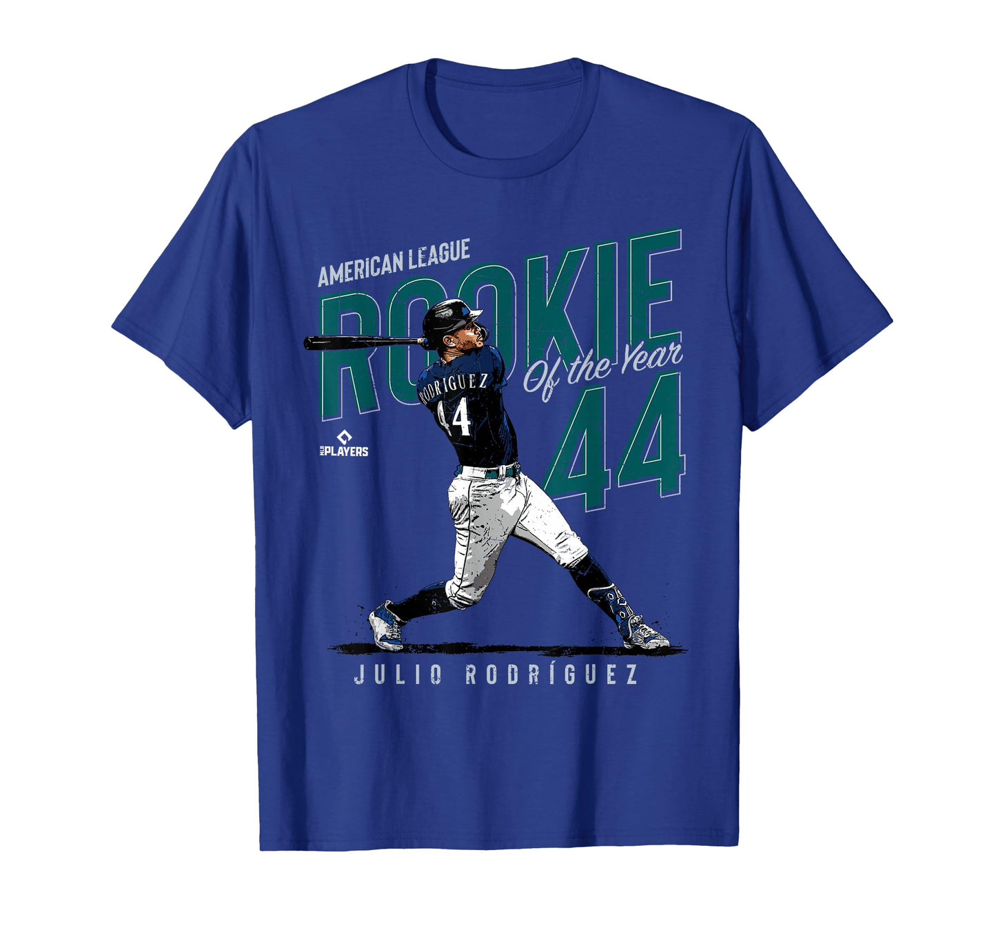Rookie of the Year Julio Rodriguez Seattle MLBPA T-Shirt