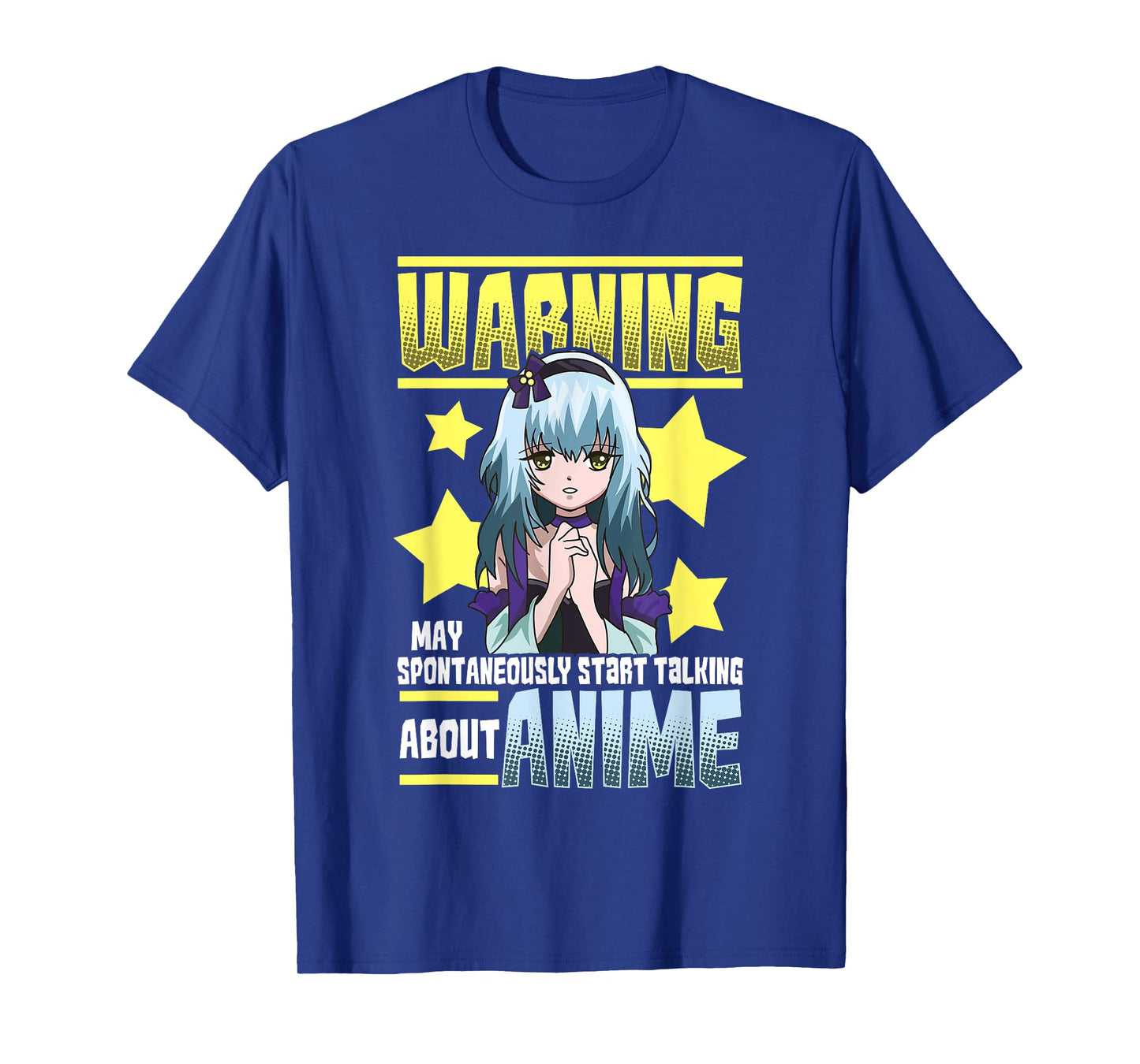 Warning May Spontaneously Start Talking About Anime Shirt T-Shirt