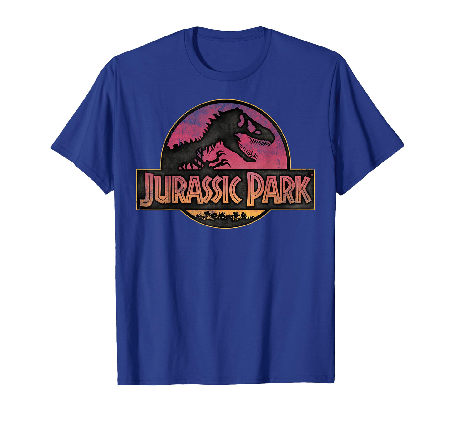 Jurassic Park Logo Gradient Sunset T-Shirt