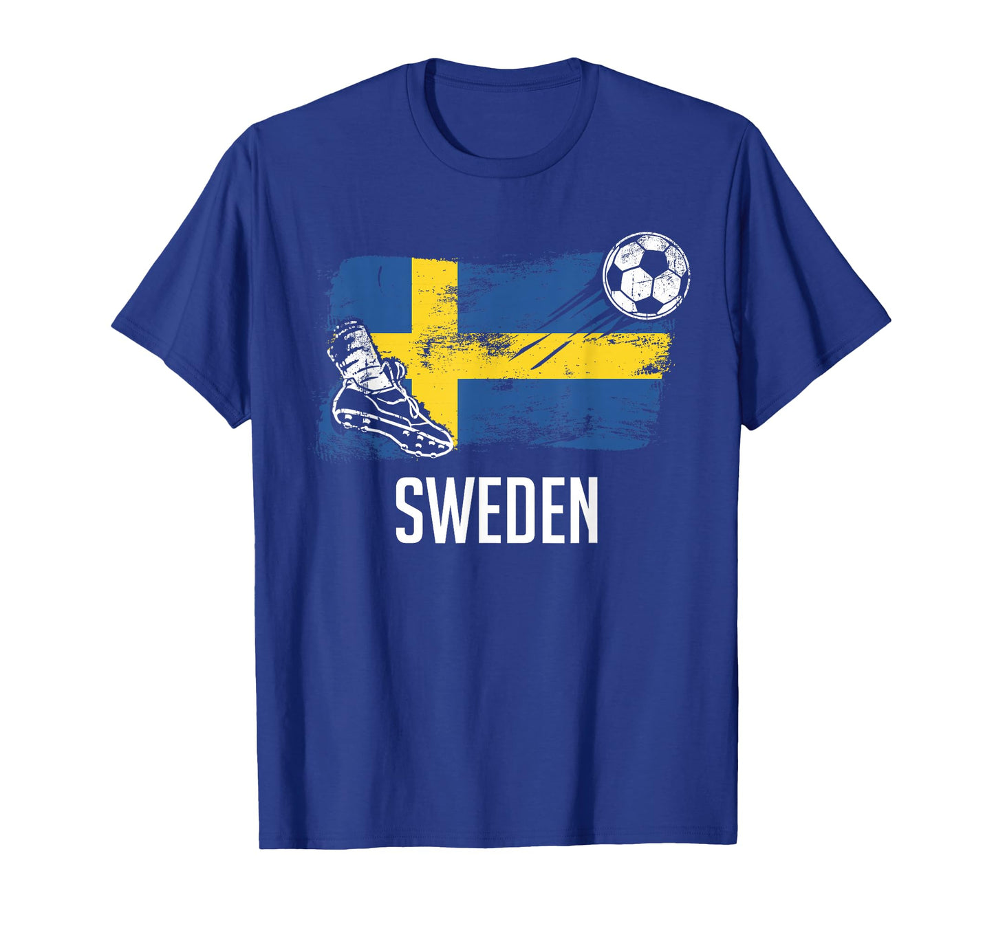 Sweden Flag Jersey Swedish Soccer Team Swedish T-Shirt