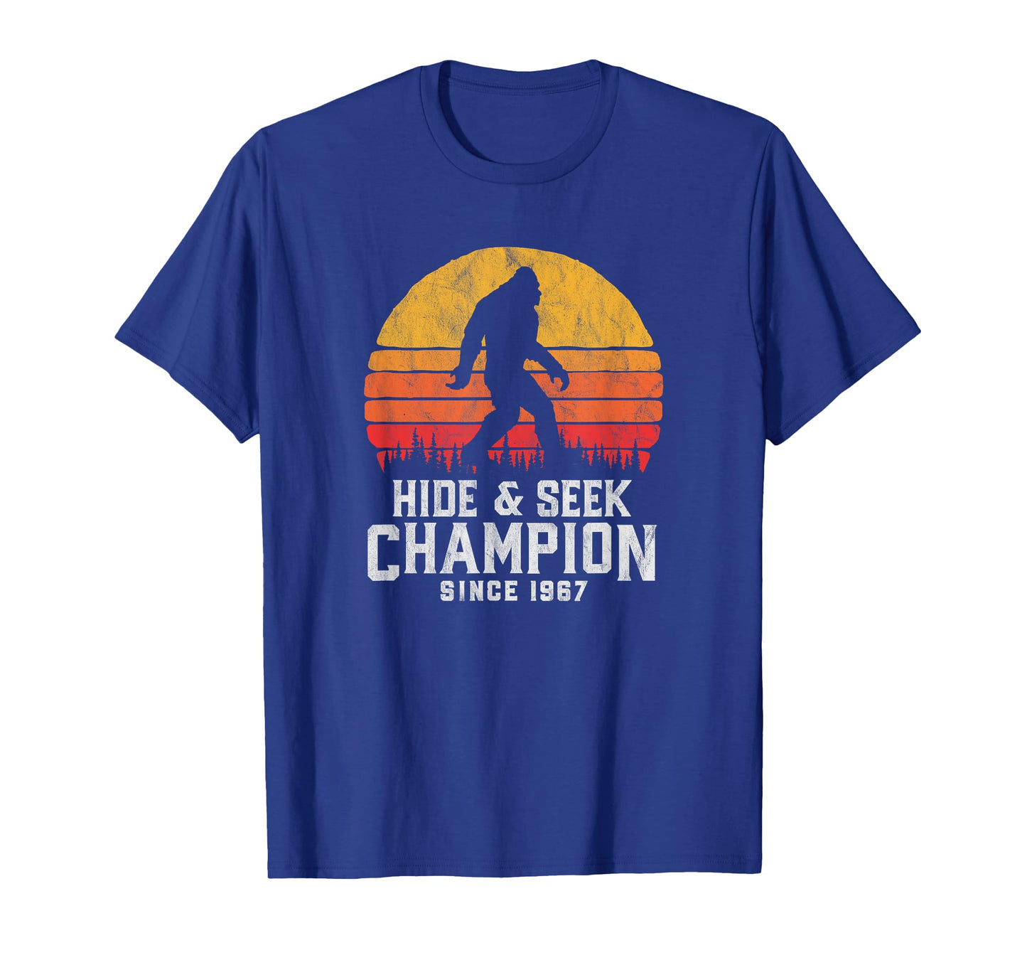 Retro Hide & Seek Champion Bigfoot Believe! Vintage Graphic T-Shirt