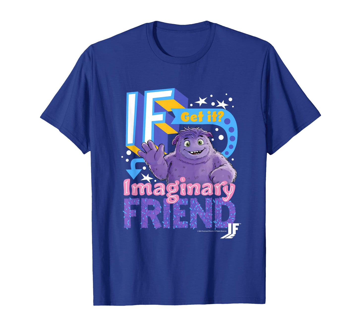 IF Movie Imaginary Friend Get It Jumble Collage Bright Logo T-Shirt