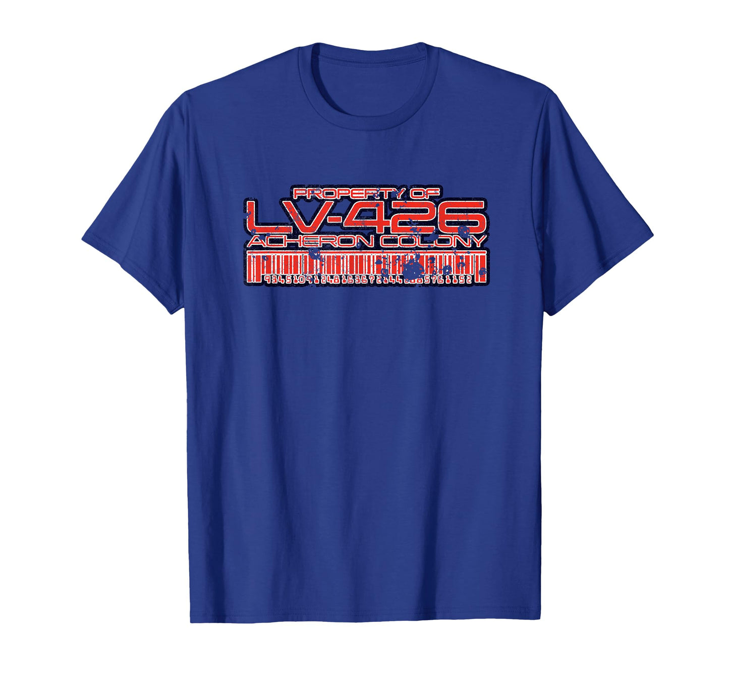 Aliens Property of LV-426 Acheron Colony Retro 80s T-Shirt