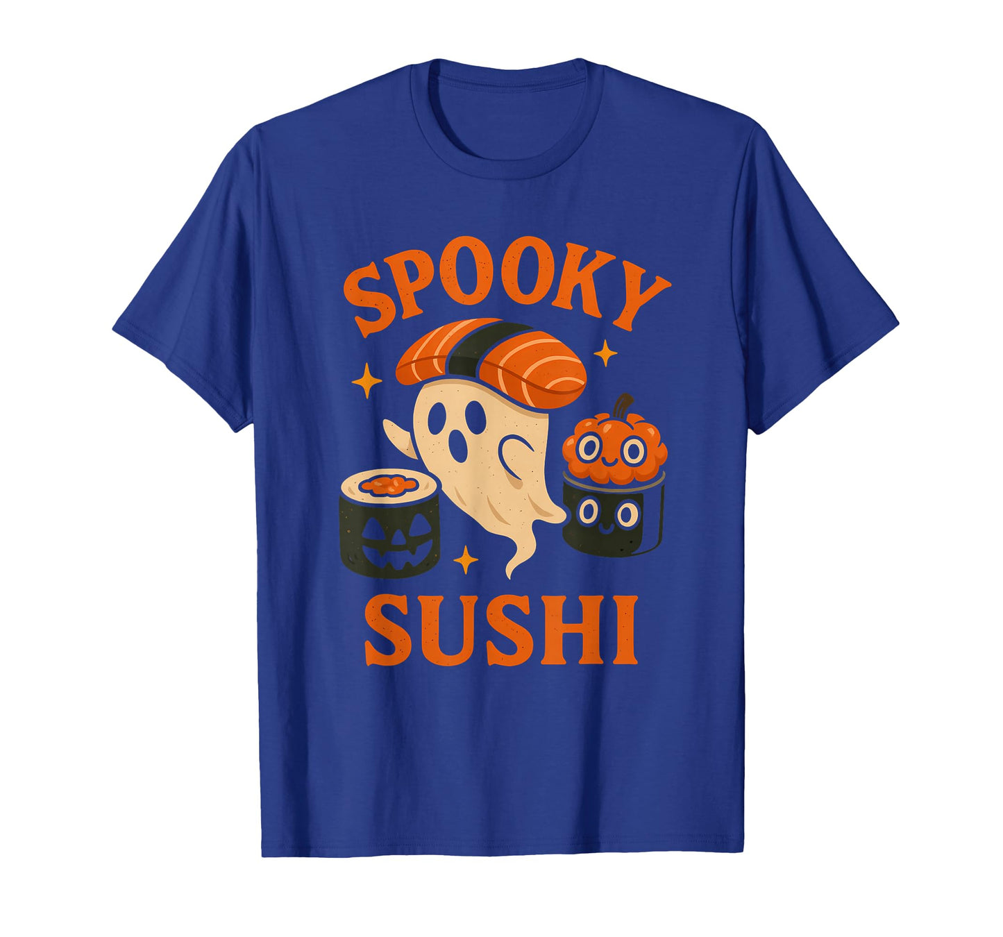 Spooky Sushi Ghost Halloween T-Shirt