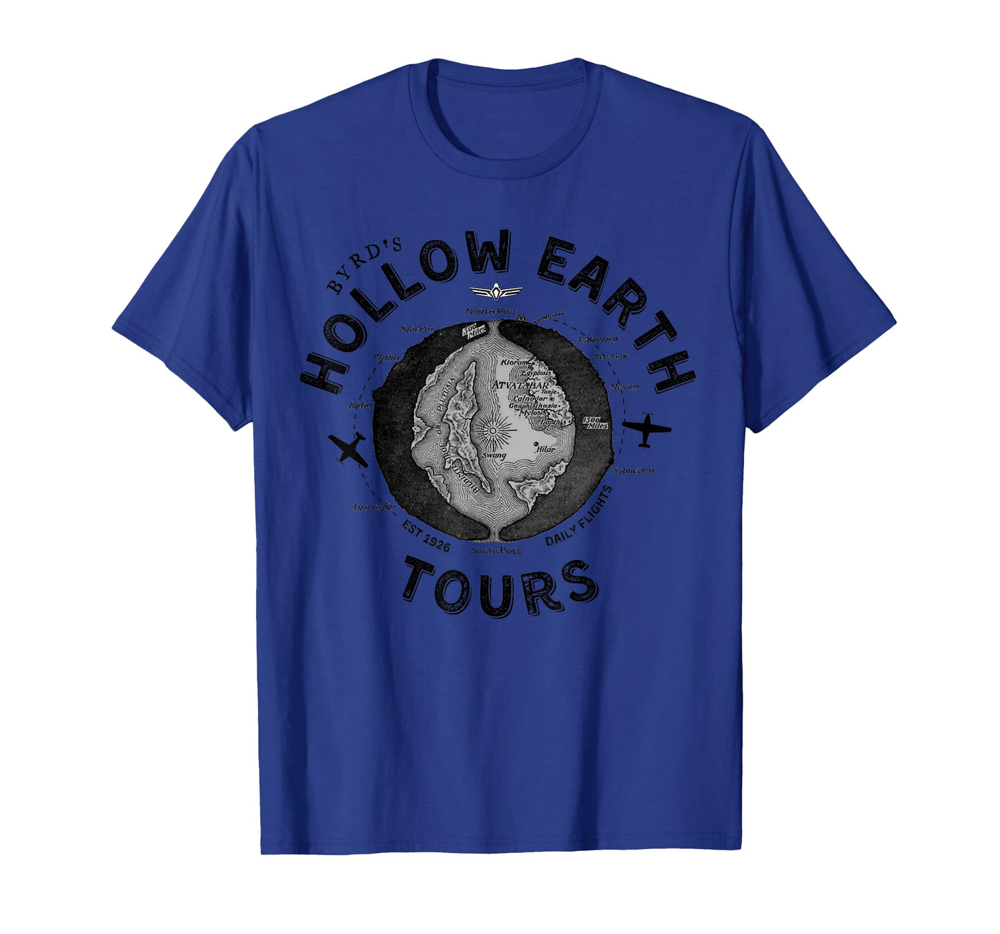 Byrd's Hollow Interior Earth Tours Gift T-Shirt