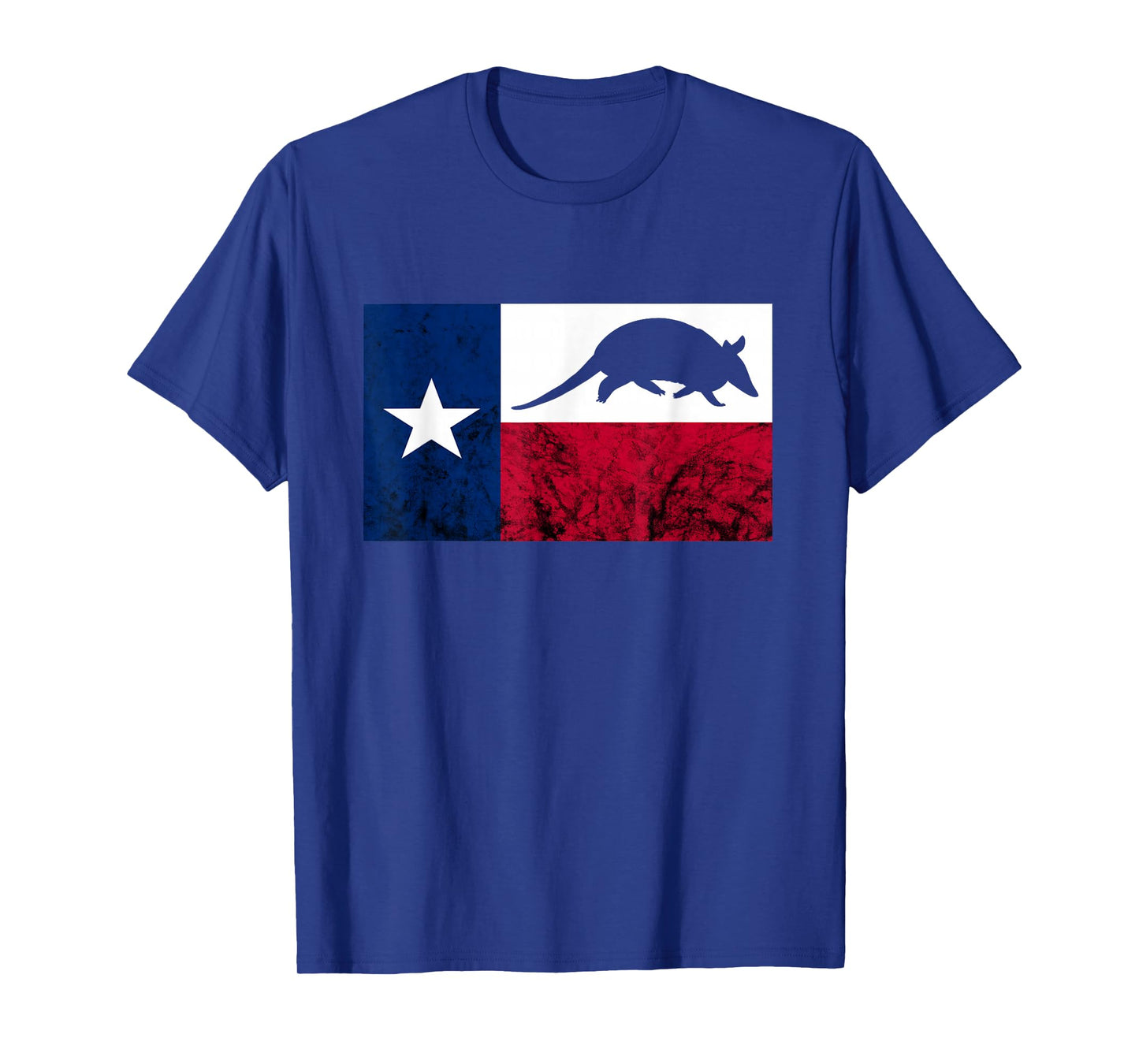 Armadillo Cowboy Texas Flag Armadillo Texan Forest Animal T-Shirt