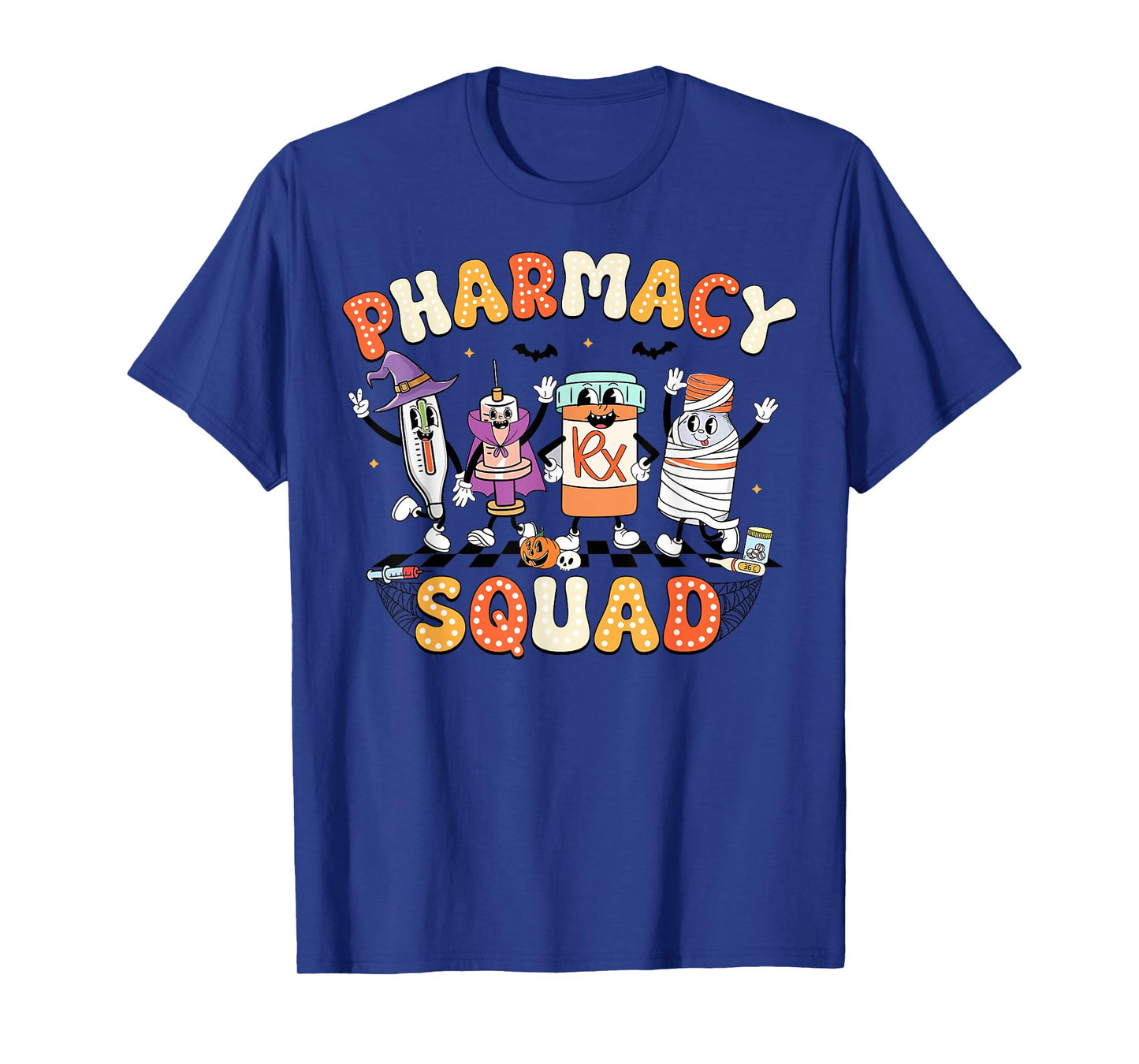 Funny Pharmacy Squad Pharmacist Technician Halloween T-Shirt
