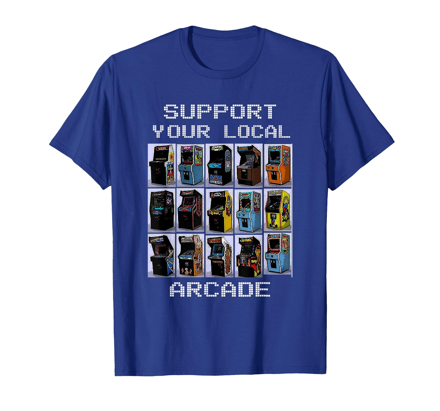 Vintage Support Your Local Arcade Made in the 80s 90s T-Shirt