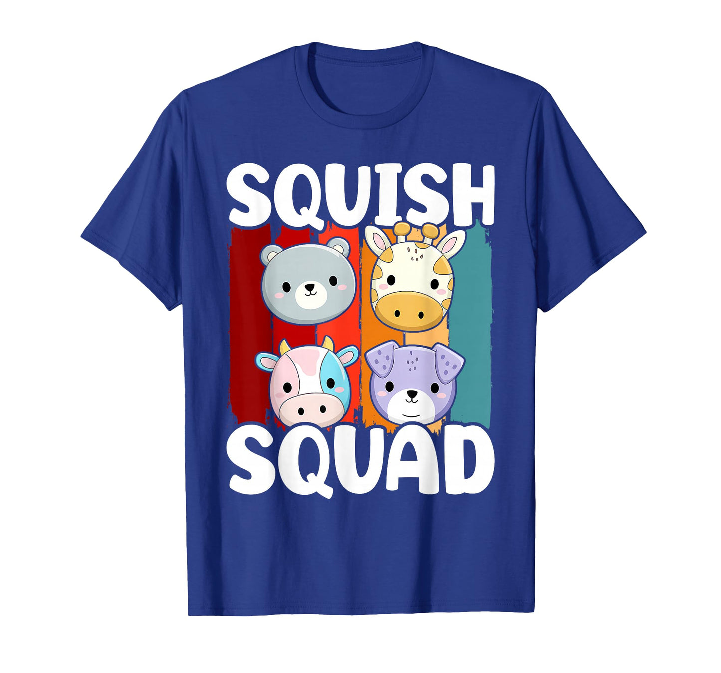 Squish Squad Stuffed Animal Mallow Plush Collector Soft T-Shirt