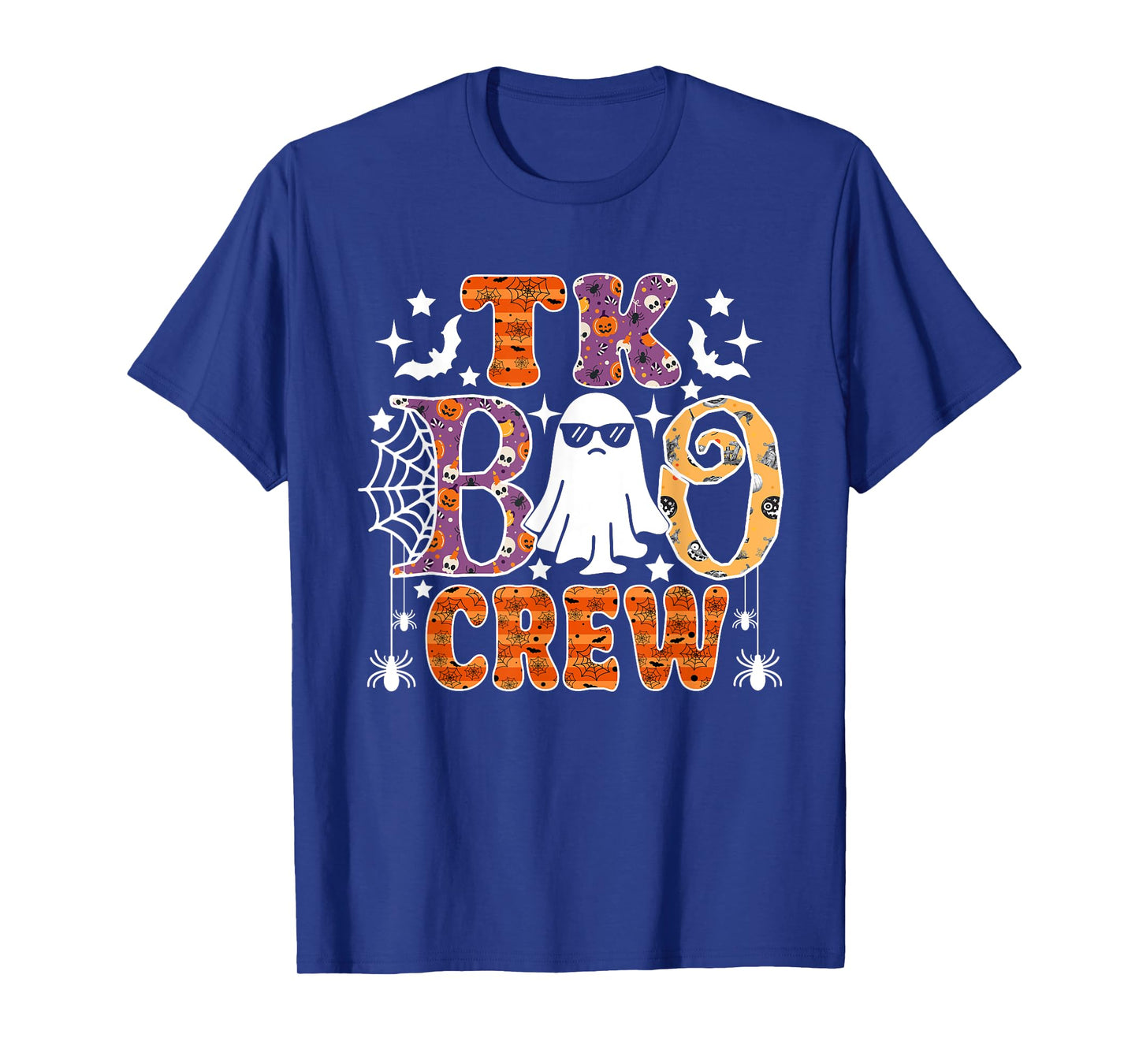 TK Boo Crew Funny Ghost Halloween Teachers Students T-Shirt