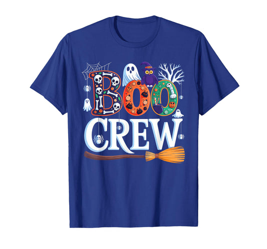 Halloween Boo Crew Funny Halloween Costume for Men Women Kid T-Shirt