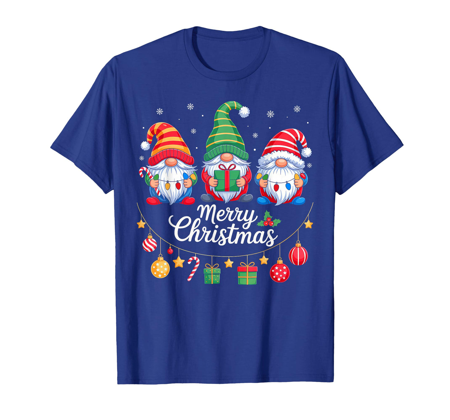 Gnomes Merry Christmas Matching Family Gnome Xmas Pajamas T-Shirt