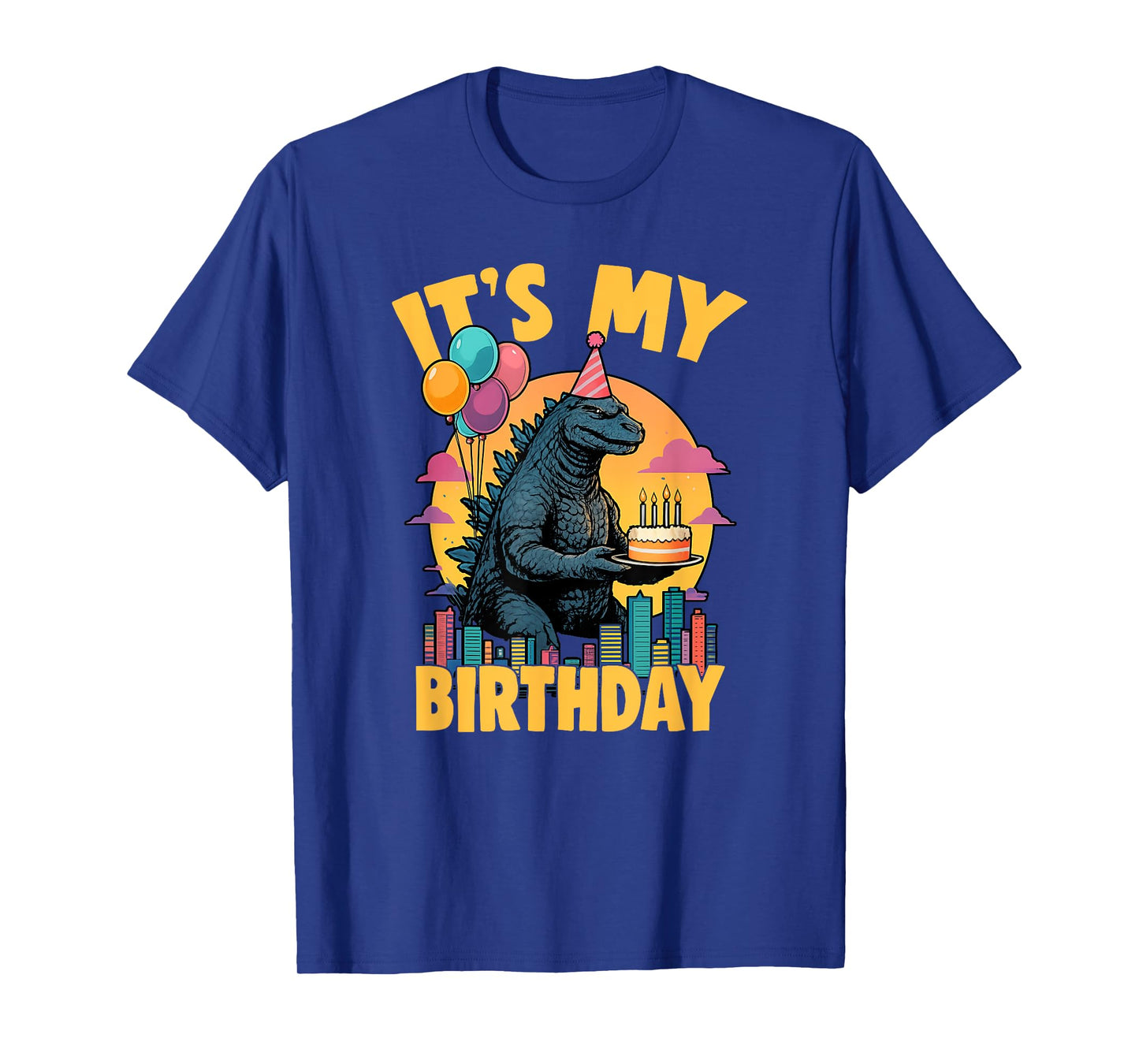 It's My Birthday Kaiju Birthday Party Japan Monster T-Shirt