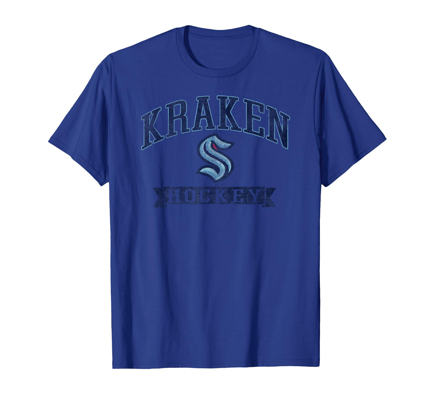 Seattle Kraken Vintage Hockey Logo Officially Licensed T-Shirt