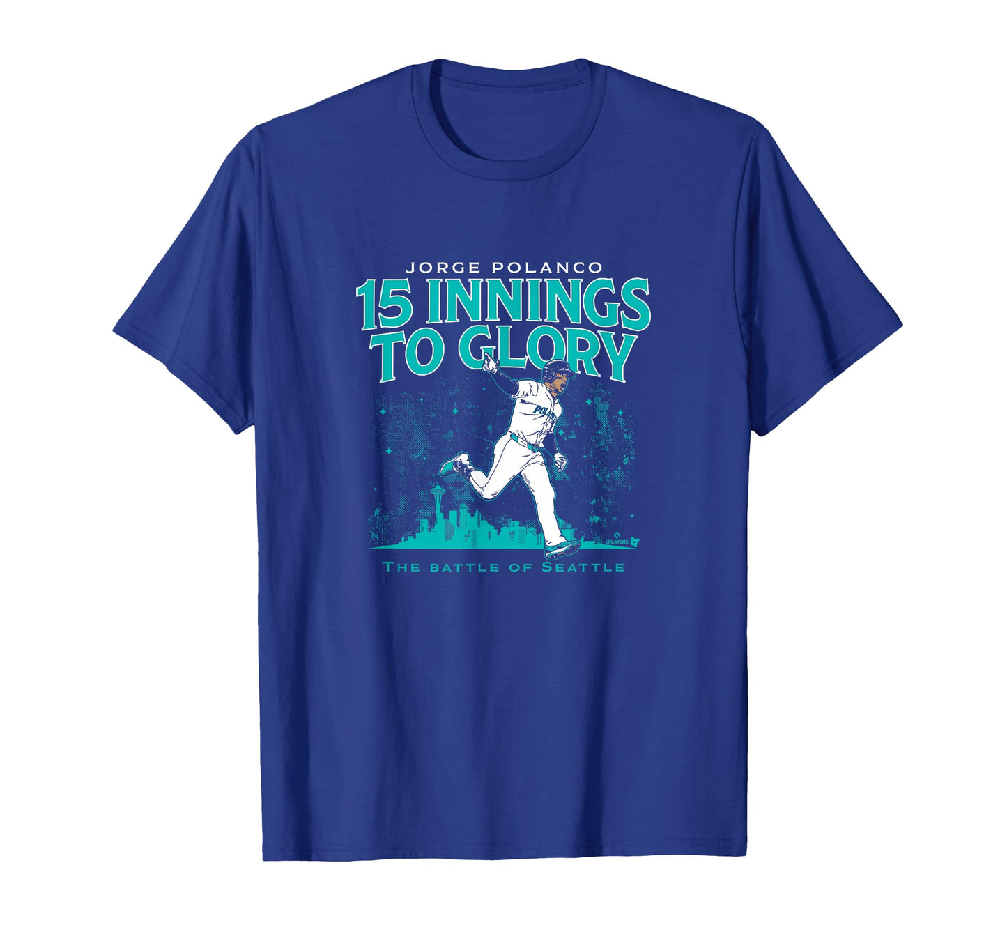 Jorge Polanco - 15 Innings to Glory - Seattle Baseball T-Shirt