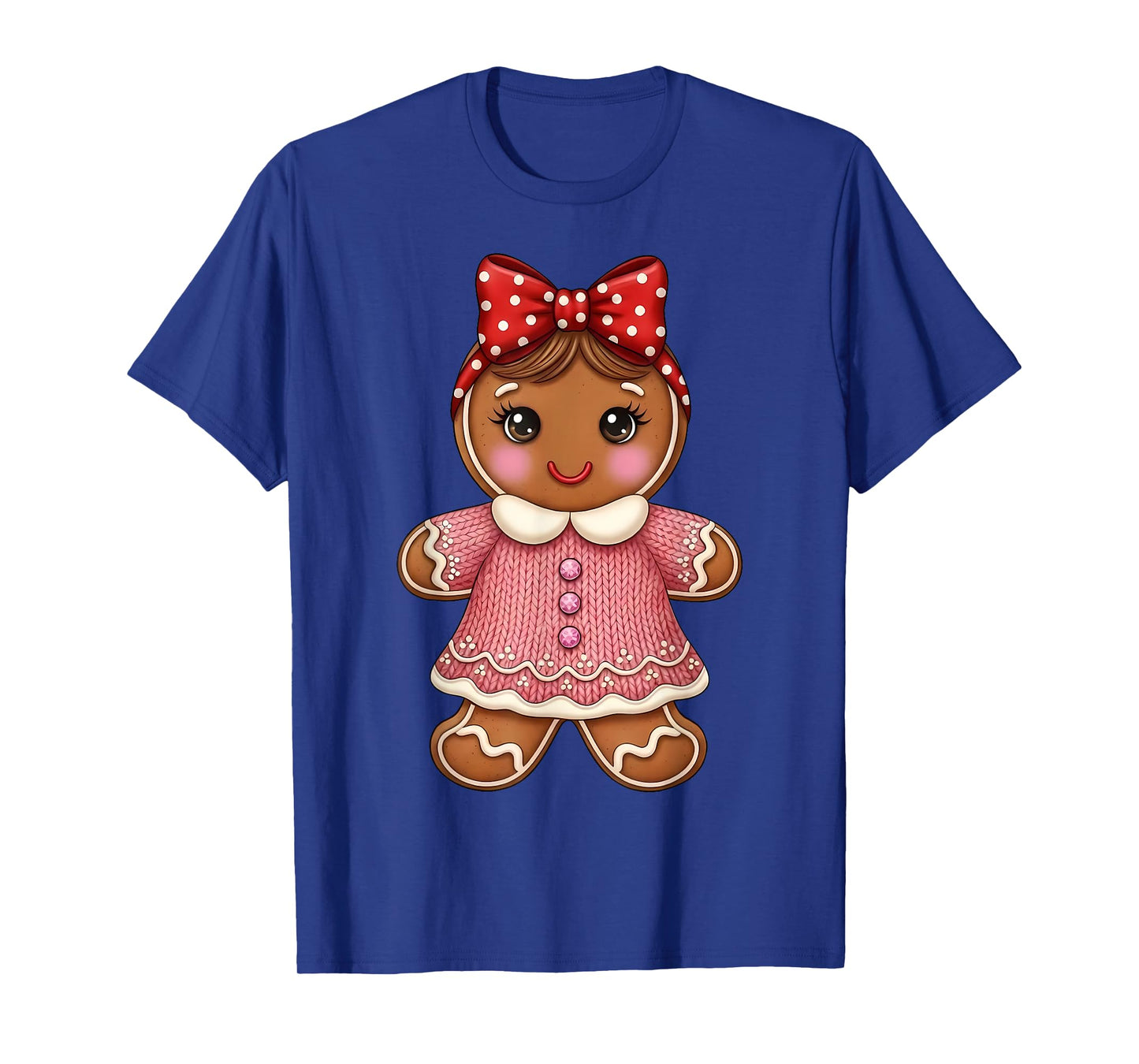 Gingerbread for Women Mens Kids Boys Christmas T-Shirt